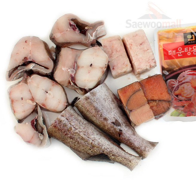 새우몰 얼큰 동태탕세트 1.2kg (손질동태800g 알+곤이300g 양념 사은증정), 1개