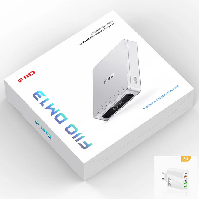 FiiO DM13 휴대용 하이파이 블루투스 다기능 커스텀 CD 플레이어 스테레오 오래 지속되는 배터리 USB 리핑 지원, Bluetooth DM13 red