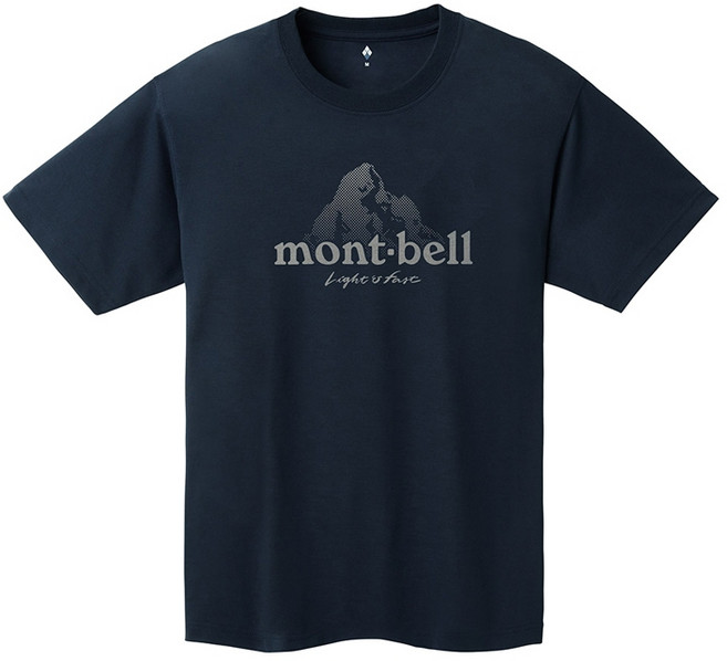 mont-bell Wickron Dot Logo 短袖排汗衣