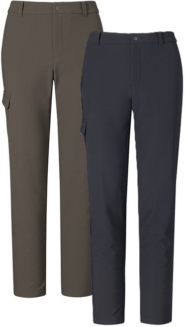 힐크릭 남성골프웨어 겨을바지 일자핏본딩팬츠