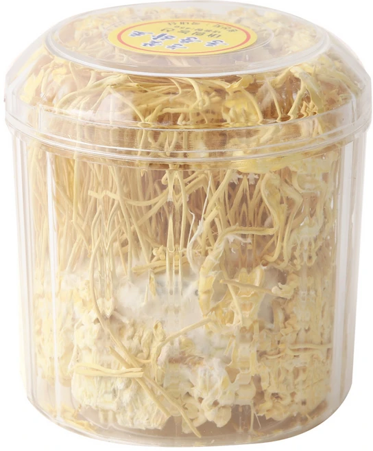 동의한재 건조 눈꽃 동충하초 번데기 버섯 45g, 1개 - 쿠팡