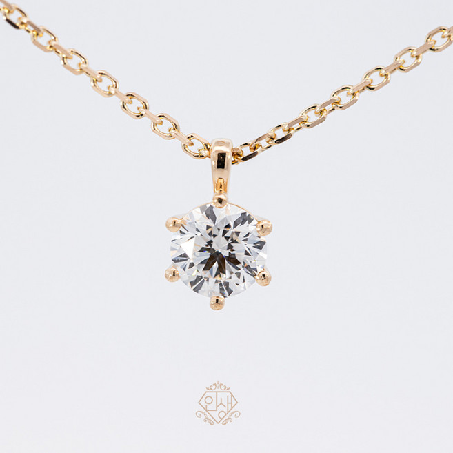 3부 천연 다이아 목걸이 GIA 감정서 프로포즈 선물 주얼리