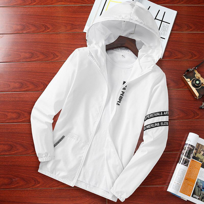 男生薄外套 涼感透氣防曬外套