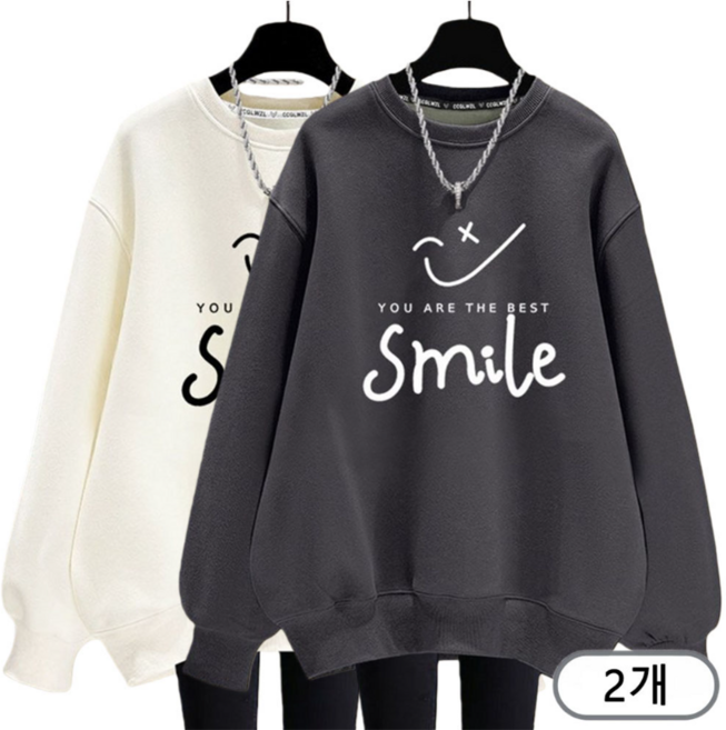 1 + 1 여성티셔츠 맨투맨 티 긴팔티 블라우스TVW3044