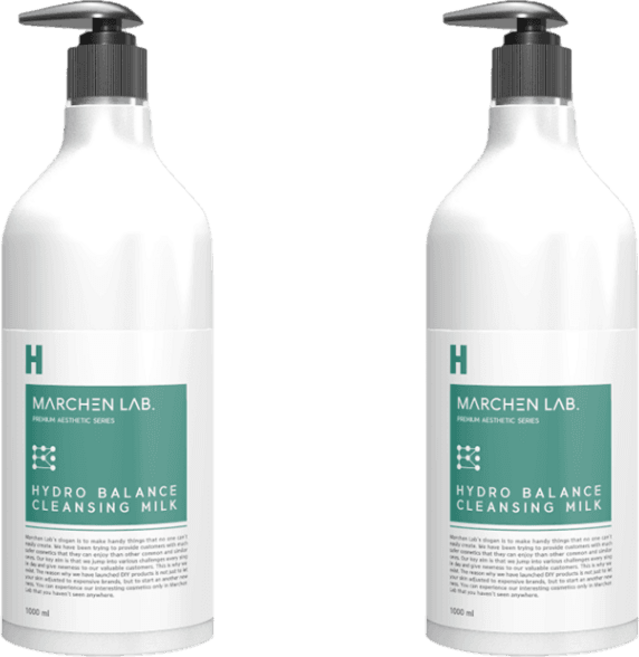 하이드로발란스 클렌징밀크 1000ml 1+1, 1L, 2개
