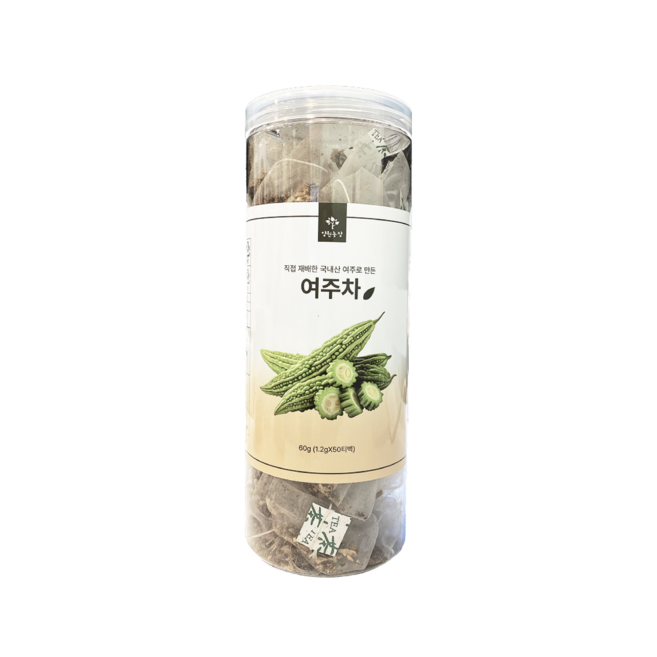 양원농장 실속 원형통 여주차, 1.2g, 1개, 50개입