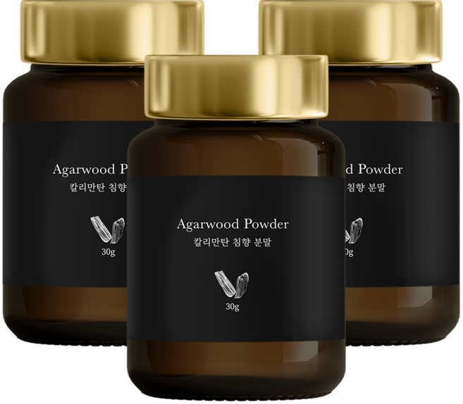 닥터비옴 100% 정품 침향 분말, 30g, 3개