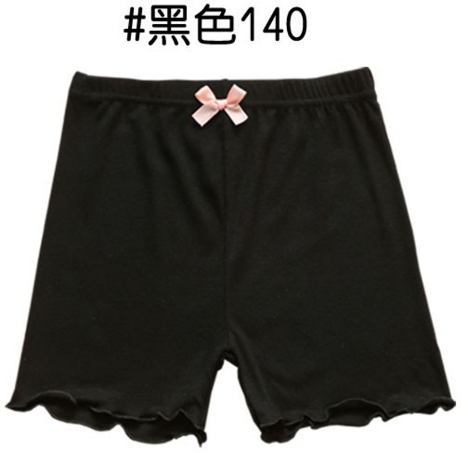 女童安全褲 捲邊薄款安全褲 防走光打底褲 夏季薄款居家褲 莫代爾棉三分褲 中大童寶寶