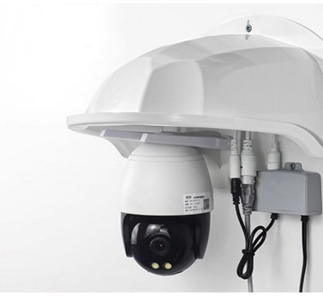 쿠몽 CCTV 보호커버 방수 케이스, 화이트, 1개