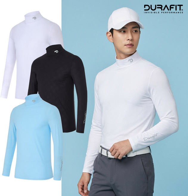 듀라핏 플렉서블 아쿠아 UV차단 남성 골프 이너웨어 LT02