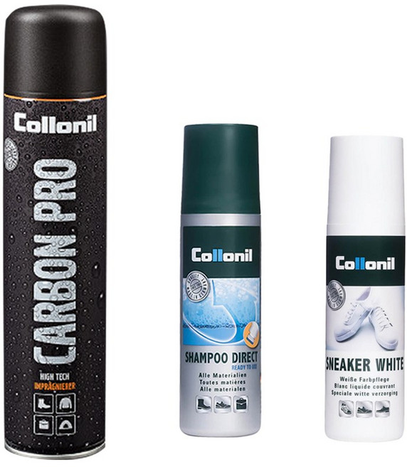 Collonil 清潔保養組 碳防水噴霧 鞋用清潔劑