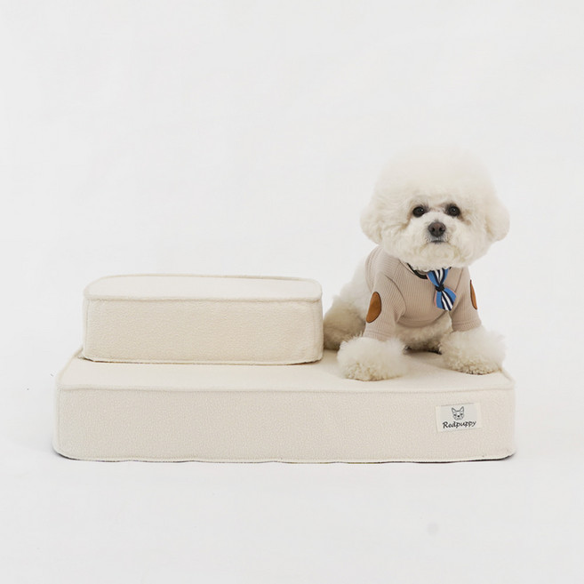 개과천선 강아지 에이품 펫스텝 논슬립 애견 계단 침대 계단 다용도 활용 슬개골 관절 보호, 그린, 1개