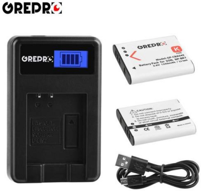 NP-BK1 NPBK1 배터리 및 NP BK1 소니 DSC W190 S750 S780 S950 S980 W370 W180 DSC-W190 1250mAh