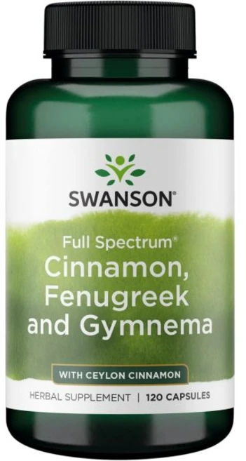 시나몬 항 계피 스완슨 풀 스펙트럼 페누그릭 & 짐네마 120 캡슐, 스완슨 Swanson 플 스펙트럼 Cinnamon Fe, 1개, 120정 - 쿠팡