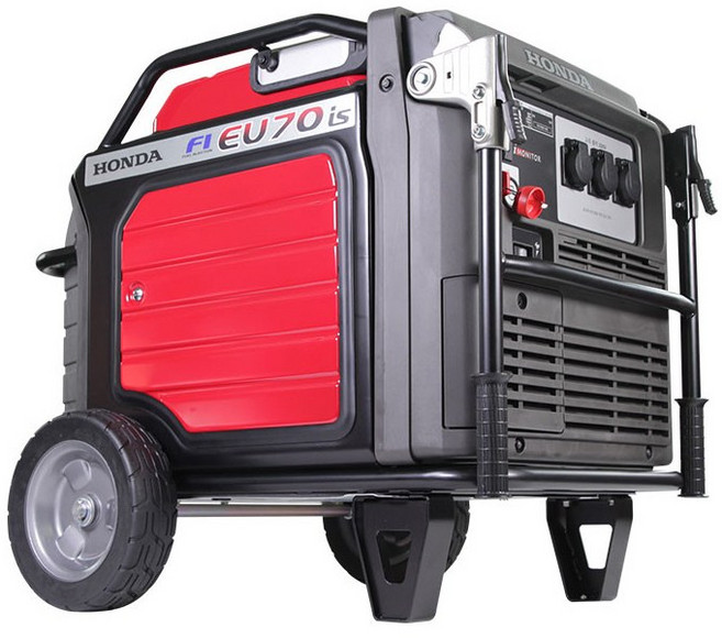 혼다 인버터 저소음 발전기 포장마차 선거용 4행정 7KVA EU70is, 1개