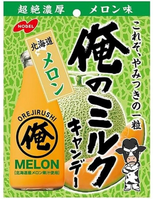 노벨 나의 밀크 홋카이도 멜론 80g×4봉지, 1개, 1g