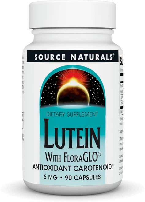 소스 내추럴스 루테인 플로라글로 6mg 눈 건강 카로티노이드, 90정, 3개 - 쿠팡
