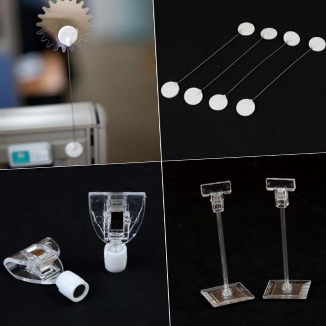 프레소 쇼클립 워블러 홍보물꽂이 인쇄물꽂이, 4P 워블러, 1개