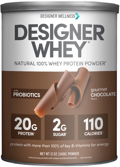 디자이너 웰니스 디자이너 웨이 천연 100% 유청 단백질 파 Designer Wellness Designer Whey Natural Whey Protein Powder with, 340g, 1개 - 쿠팡