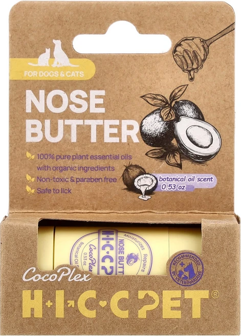 HICC 펫 노즈 버터 개와 고양이용 식물성 오일 14g HIC-91370 - 쿠팡