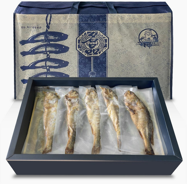 영광 법성포 보리굴비 왕 특대 5마리 10마리, 1세트, 5미, (선물포장)건조 보리굴비 32cm내외