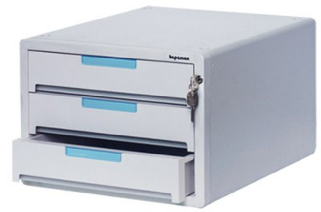 카파맥스 프라노 2 키서류함, 혼합 색상, 3단