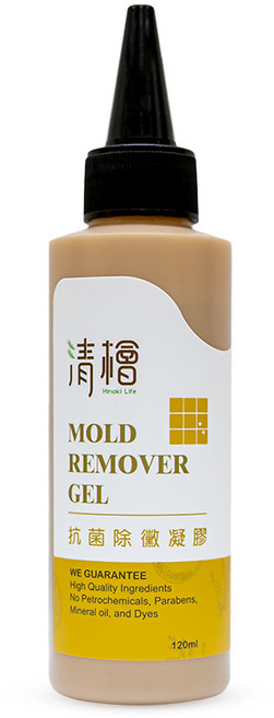 清檜 除黴凝膠 120ml 凝膠不垂流 尖嘴設計 免刷洗輕鬆除垢, 1個