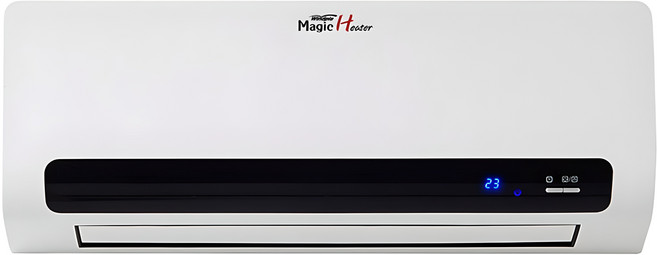 윈드피아 매직히터 벽걸이 콤비 대형 온풍기, WP-1501, 화이트