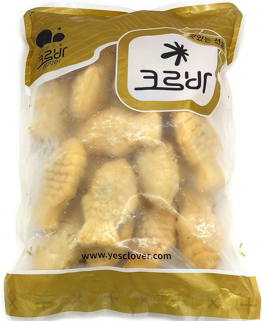 크로바 우리밀이 들어간 통팥 미니 붕어빵 1kg, 1개