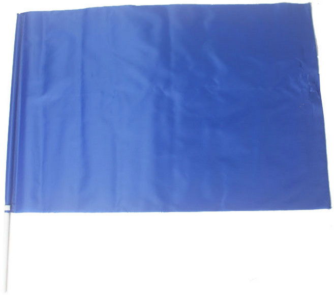 파티로 튼튼한 응원깃발 45cmx65cm 깃발춤 응원용 운동회 깃발, 블루, 1개