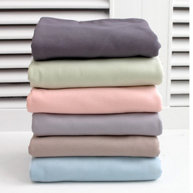 패브릭샵 오가닉양면다이마루 베이비파우더 6컬러, 브라운, 1개