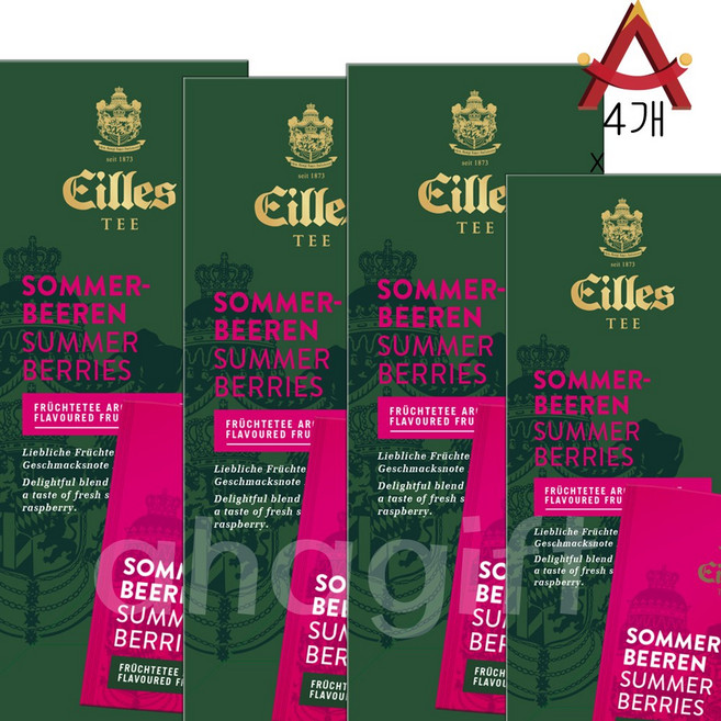 아일레스티 썸머베리 25T과일차 아하기프트, 2.5g, 25개입, 4개, 2.5g