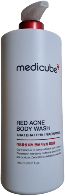 메디큐브 레드 아크네 바디워시 2.0, 1개, 1kg