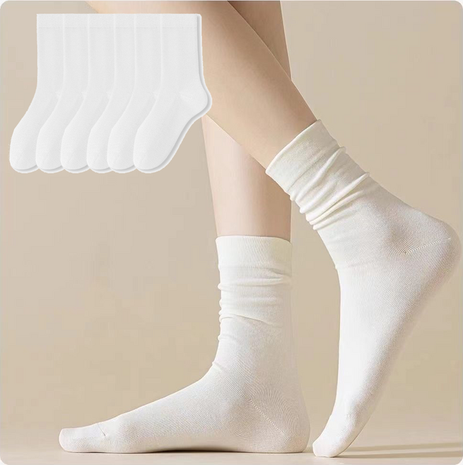 글리시 여성 프리미엄 무압박 양말 6켤레