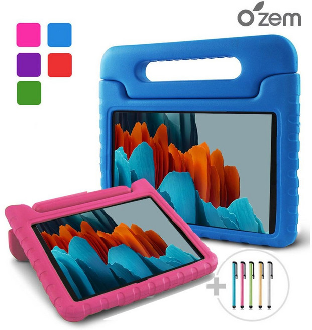 세움몰 갤럭시탭S9 X710 X716 kids 어린이안전 EVA 에바폼케이스, 갤럭시탭S9 X710 X716 에바폼 -레드