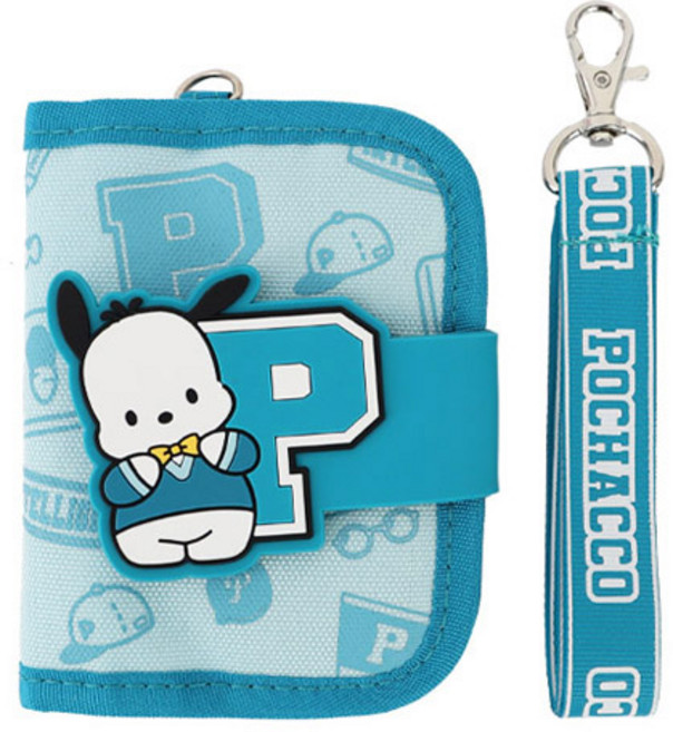 산리오 정품 캐릭터 이니셜 목걸이지갑