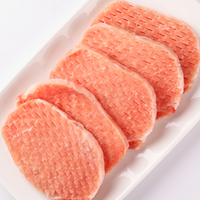 최고기나라 돼지고기 한돈 1등급 등심 돈까스용 고기 3kg, 1개