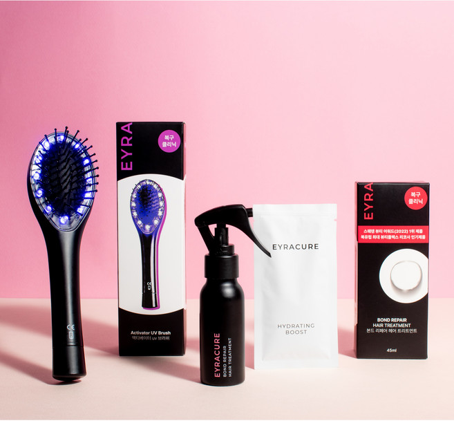 이라큐어 트리트먼트 클리닉 세트 단백질 헤어팩 미용실 탄머리 손상모, 1개