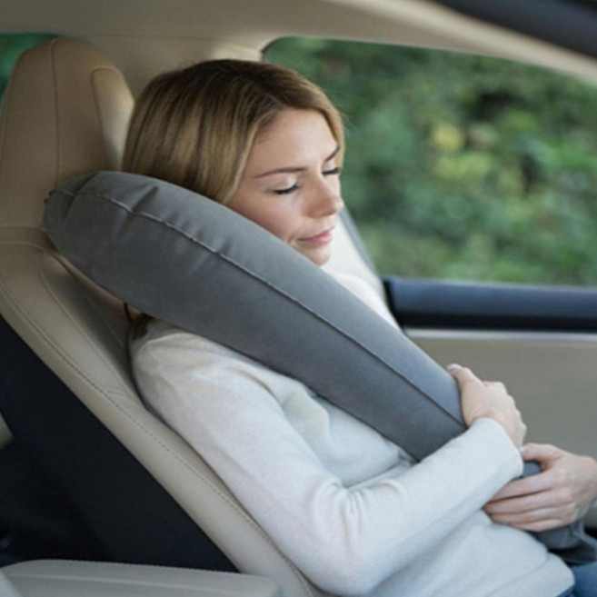 에어 롱쿠션 베개 에어볼 쫀득 여름 긴 팔 여행용 기내용, 1개, 상세페이지 참조, 상세페이지 참조