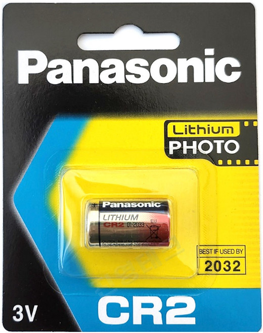 파나소닉 3V 카메라용 리튬 건전지 CR2, 1개입, 1개