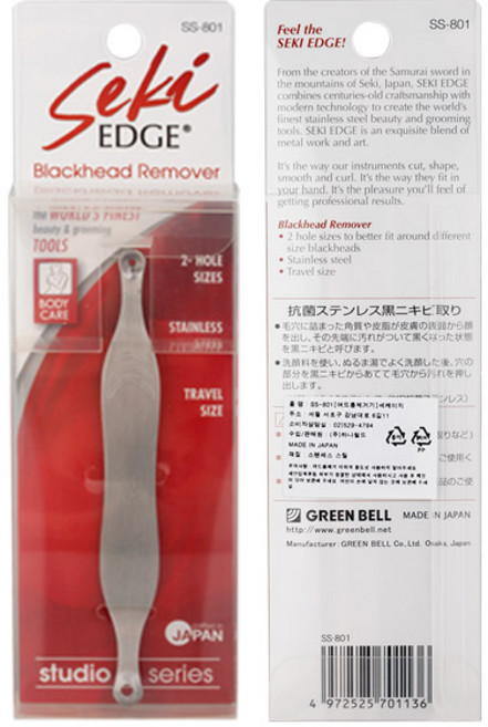 그린벨 세케이지 SS-801 향균 스텐레스 블랙헤드 제거기, 1개