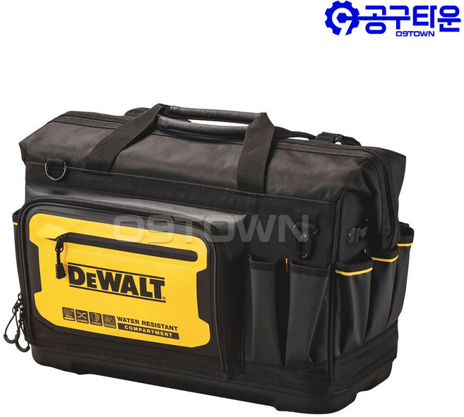 디월트 DWST60104-1 프로 오픈마우스 소프트백 33포켓 공구가방 방수플레이트 어깨끈포함, 1개