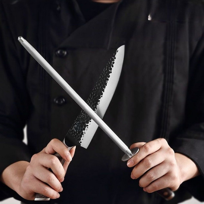 살림마마 고강도 칼갈이 야스리 연마봉, 1개, 실버