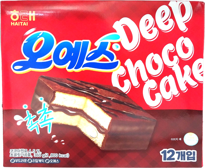 해태제과 오예스, 360g, 10개