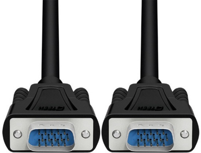 DTECH帝特 VGA線 VGA3 6電腦電視投影機連接線, 1個, 10米