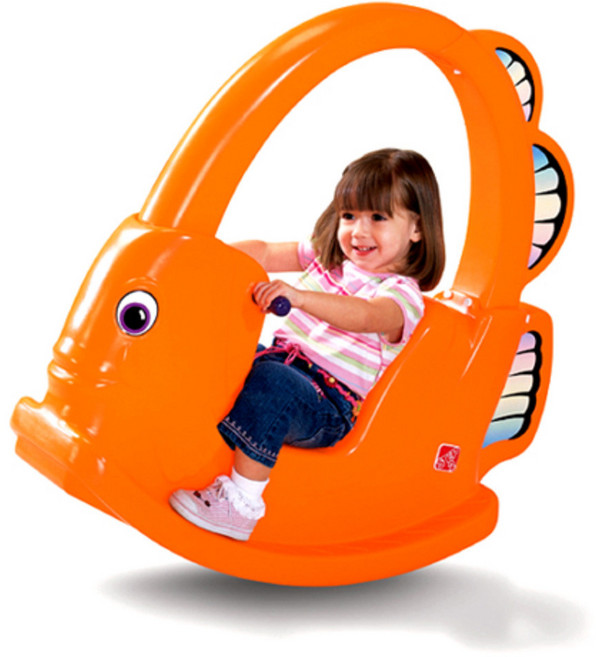 스텝2 시소 열대어 흔들의자 (207457) 승용완구 유아 장난감