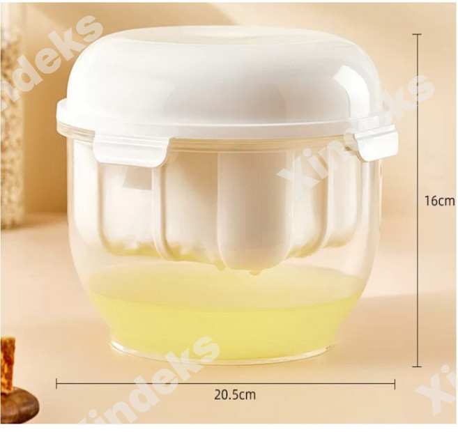 요거트 메이커 그릭케이크 대용량 요거트 유청분리기 +강력스프링 세트 1.8L, 1개, 흰색