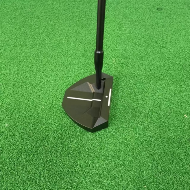 나인엘레네브 OZ-1i 제로 토크 오른손잡이 퍼터 / 저밸런스 프레스 피스톨 2도 그립 헤드커버 포함, 04 ACCRA shaft 35, 05 right sky blue head