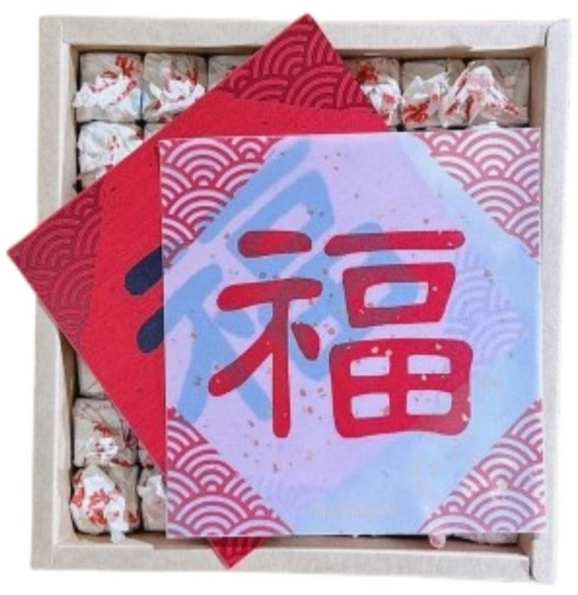 茶韻 普洱茶 2005年福字方沱熟茶 茶葉禮盒, 343g, 1個, 49個裝
