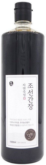 자연숙성 재래간장 조선간장 1L 100%국내산 무첨가물 무색소 가야진장, 가야진장 재래간장[1L], 1개